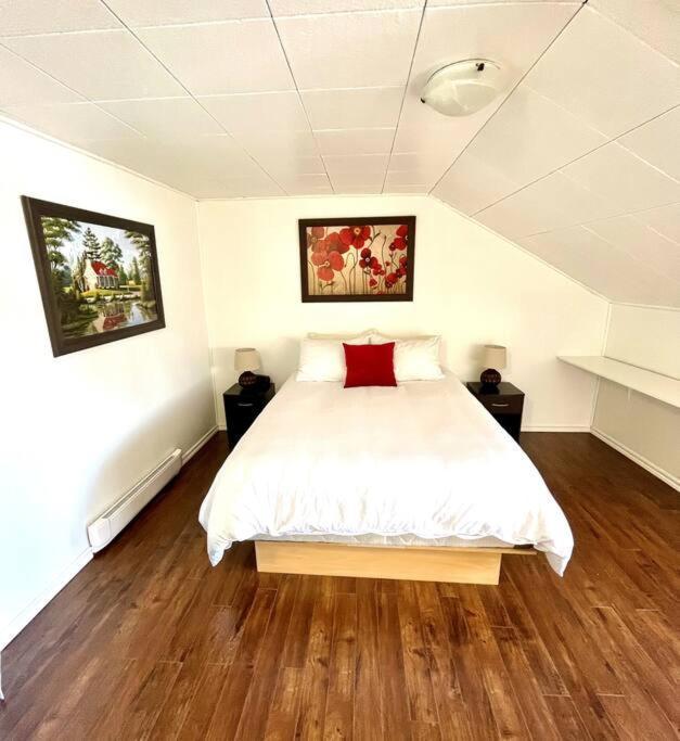 Les appartements du Vieil Édifice Metabetchouan Exterior foto