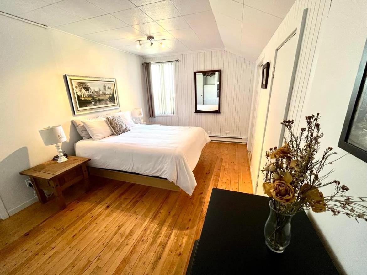 Les appartements du Vieil Édifice Metabetchouan Exterior foto